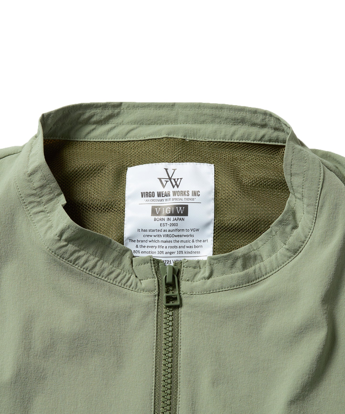 【VIRGOwearworks】Ventilation dolman shirts jkt