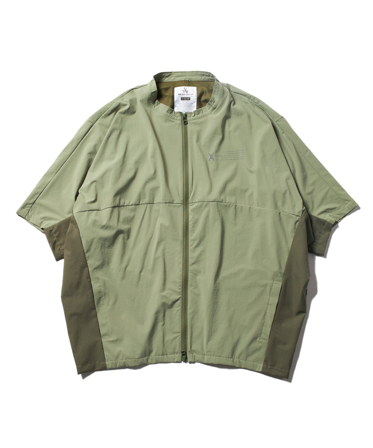 【VIRGOwearworks】Ventilation dolman shirts jkt