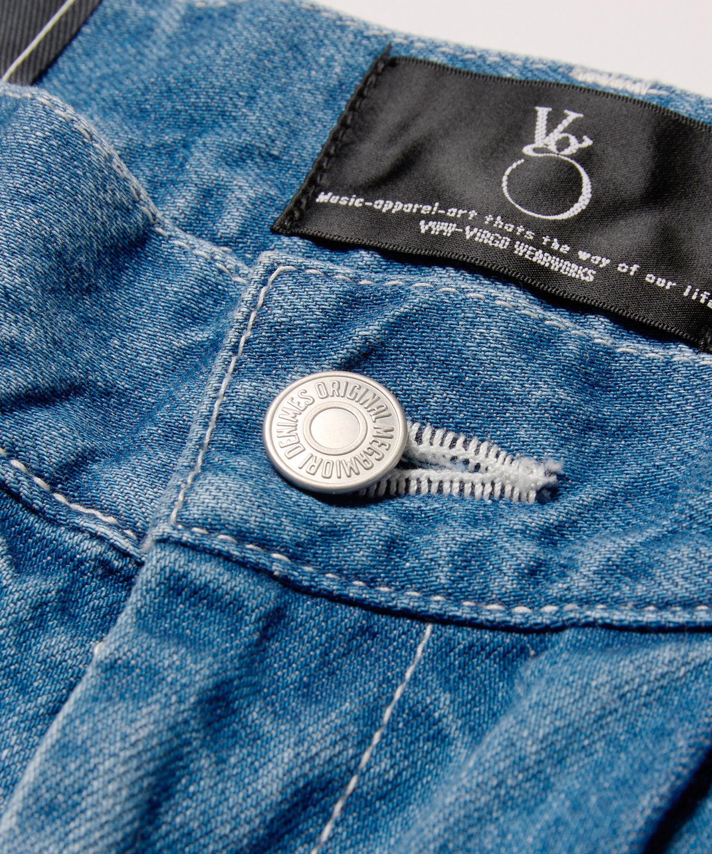 【VIRGOwearworks×女神織DENIMES】VGW Type-2 wide denim pants