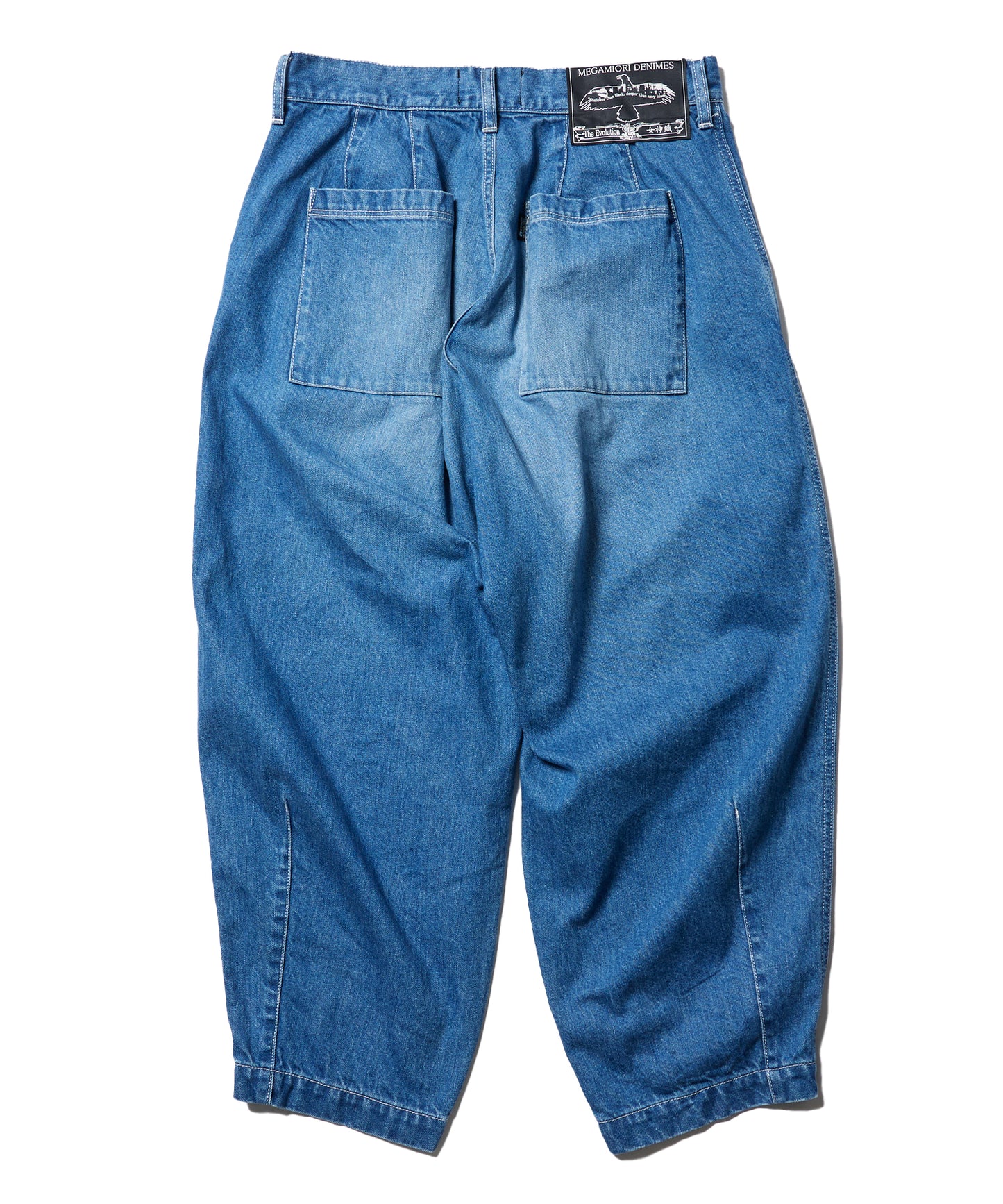 【VIRGOwearworks×女神織DENIMES】VGW Type-2 wide denim pants